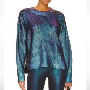 NWT Beach Riot Callie Sweater in Galaxy Shine Size Med